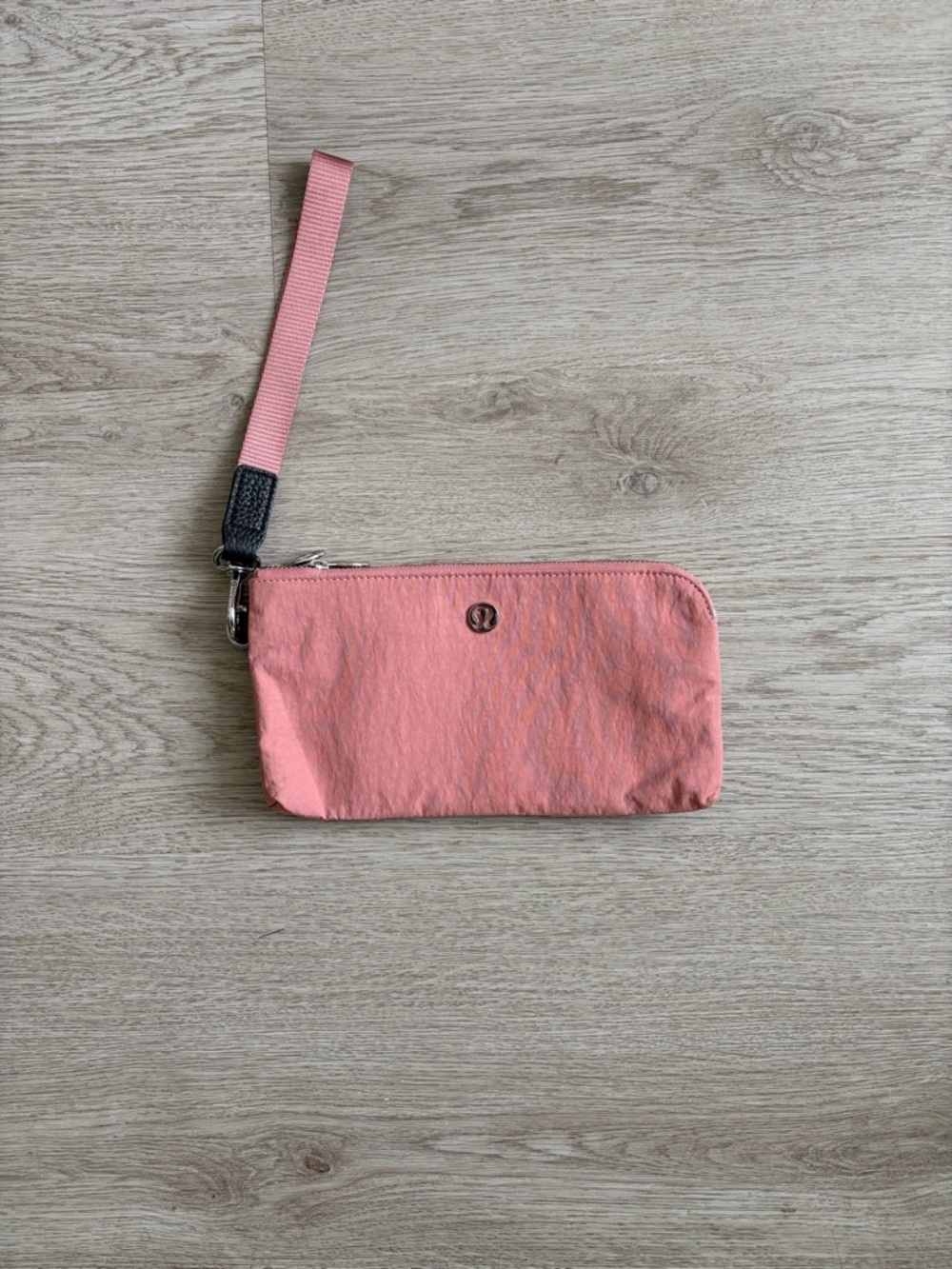lululemon athletica Coral Pink Wristlet Pouch